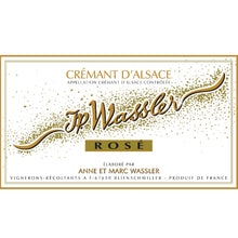 Load image into Gallery viewer, Wassler Crémant d'Alsace Brut Rose Pinot Noir